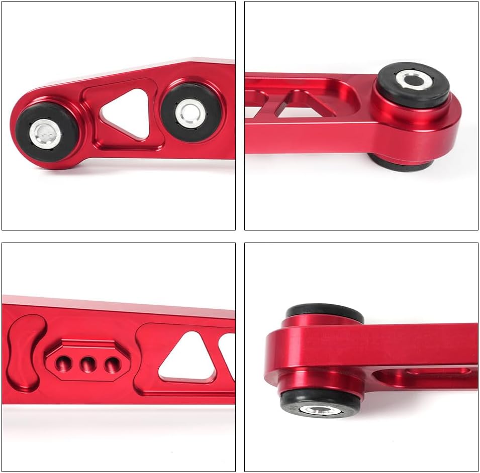 ya 13 9.15 baidi Rear Lower Control Arm Red Billet for Honda for Civic 96-00 EK DX SI w/Bushing