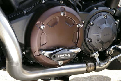 ya 23 10.7 baidi for Yamaha V-MAX 1700 2009-2016 Engine Cover Crash Pad F for Ram e Protector Slider