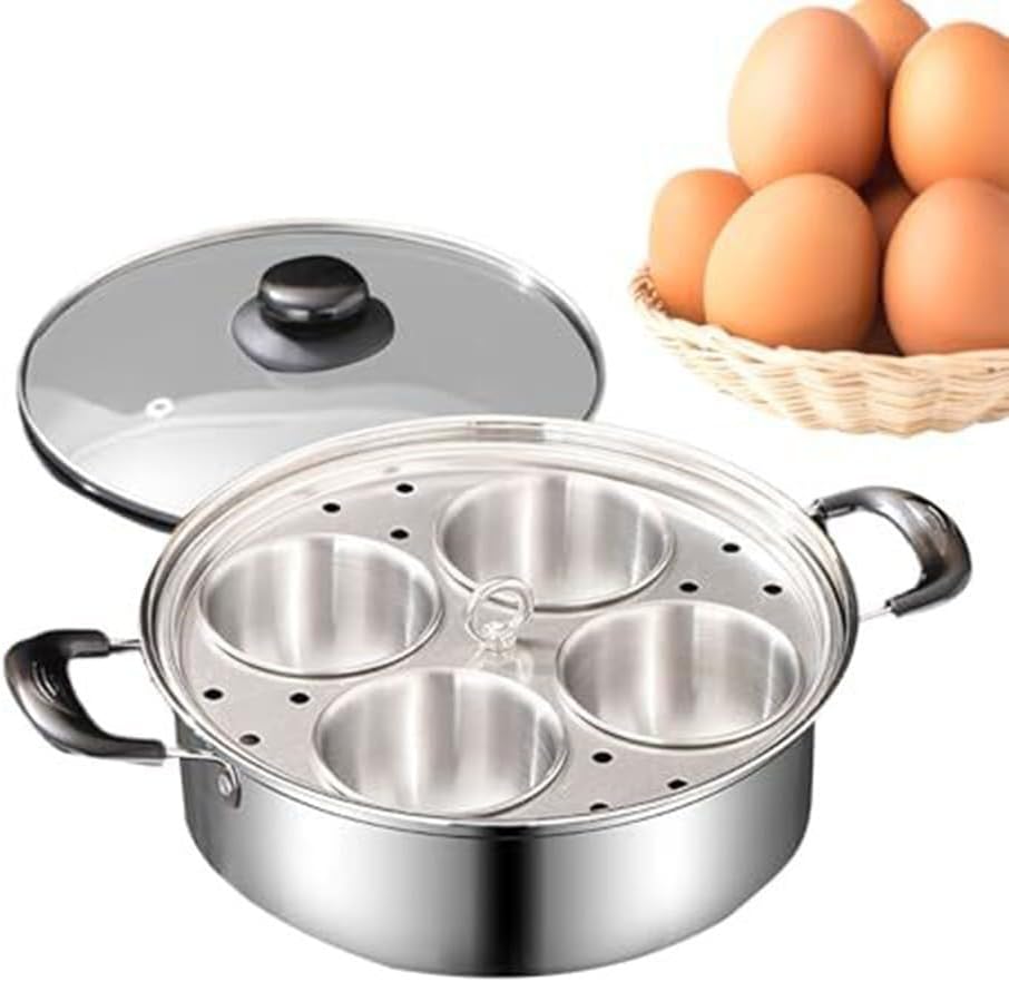ya 14 9.20 baidi Stainless Steel er 20cm Thickened for Home Cooking Eggs and for Mini Cakes-1