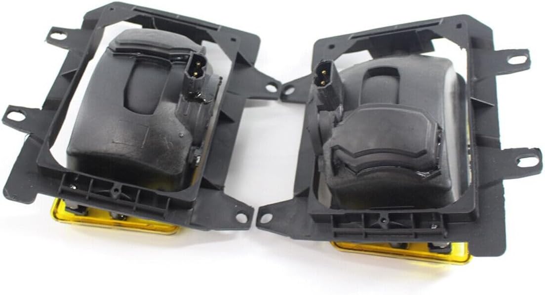 ya 4 8.10 for BMW 3-Series E30 1985-1993 318i 325i Pair Front Bumper Fog Light Yellow Lens