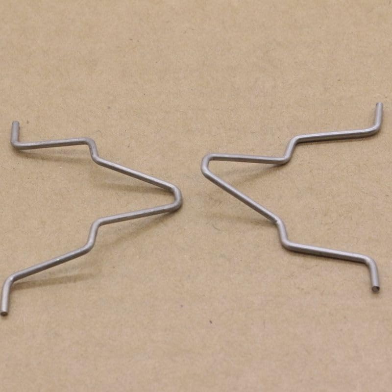 ya 4 8.14 2pcs for BMW E90 E91 headlight bulb access cover metal spring clip 63127246480