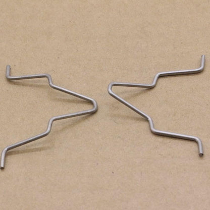 ya 4 8.14 2pcs for BMW E90 E91 headlight bulb access cover metal spring clip 63127246480