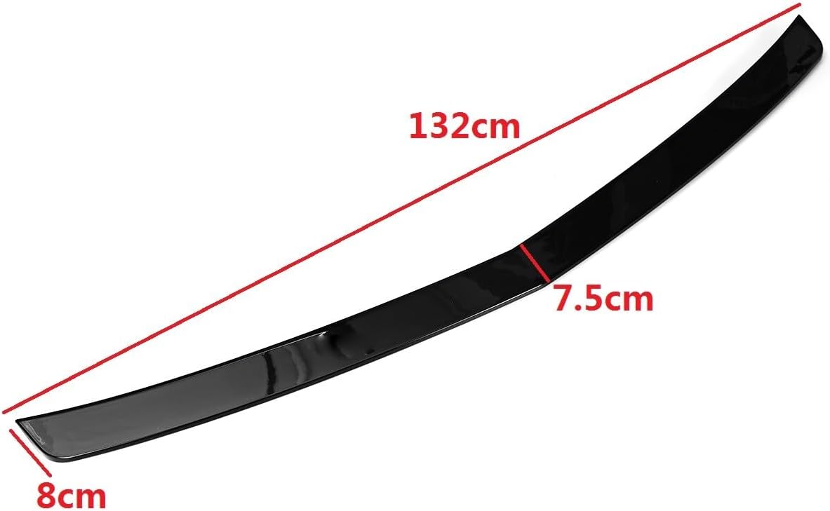 ya 6 8.24 baidi ABS Plastic Rear Trunk ABS Spoiler Wing Lip For 10-16 for Mercedes-Benz W212 A Style