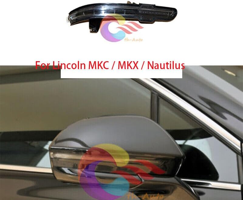 ya 4 8.24 baidi Passenger side LED rearview mirror signal light for Lincoln MKC/MKX/Nautilus 