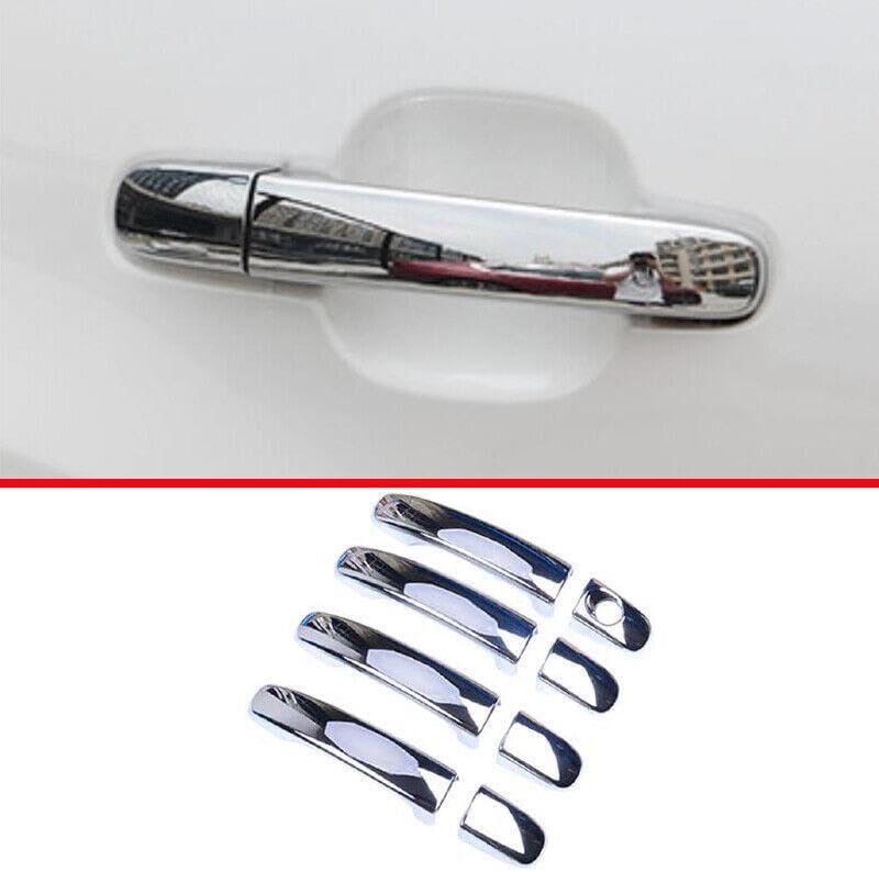 ya 2 8.15 Chrome Style Outdoor for Smart Door Handle Protector Cover Trim Fits for Ford Ranger 2015-2022