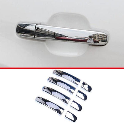 ya 2 8.15 Chrome Style Outdoor for Smart Door Handle Protector Cover Trim Fits for Ford Ranger 2015-2022