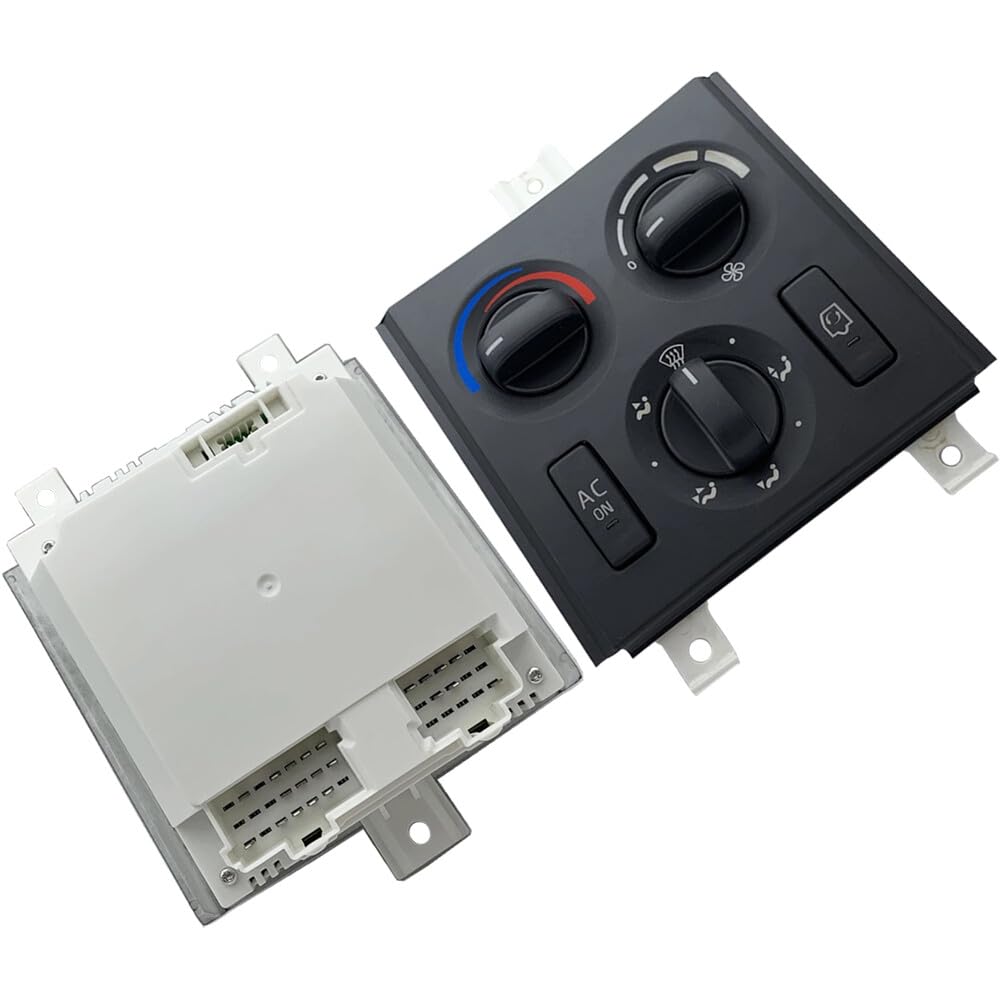 ya 9 10.24 Air Conditioning Control Unit Panel Combination Switch Suitable for 21318123 for Volvo Truck FM FH Black -