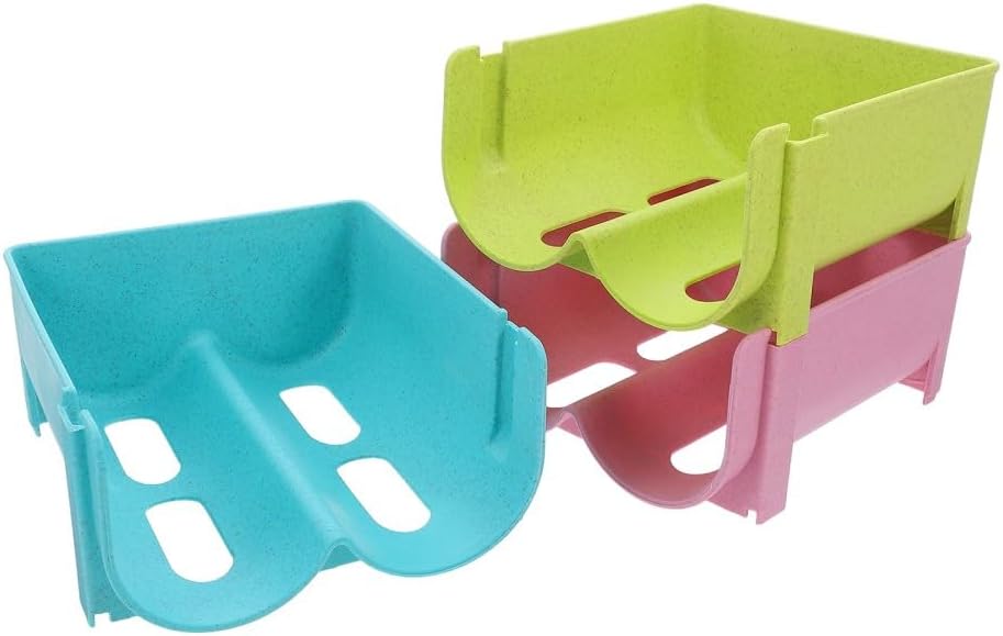 ya 26 10.21 baidi 3 Pcs Bevera Stora Box Bins for Shelves Frid Organizers and