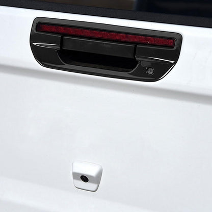 ya 10 9.16 baidi Exterior Rear Door Tailgate Handle Cover Trim for Jeep Gladiator JT 18-23 Black