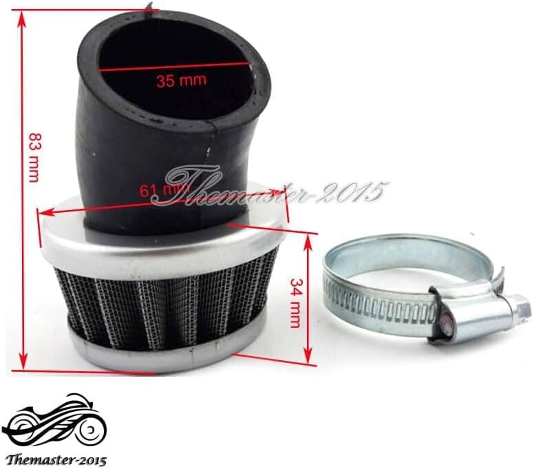 ya 15 10.19 zhengce Air Filter 35mm Air For 50cc 70cc 90cc 110cc Pit Dirt Bike Quad ATV ATC Go