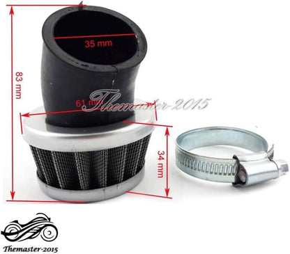 ya 15 10.19 zhengce Air Filter 35mm Air For 50cc 70cc 90cc 110cc Pit Dirt Bike Quad ATV ATC Go