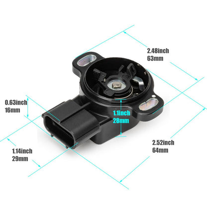 ya 4 8.8 1PC Throttle Position Sensor for 1999-2003 for Jaguar XJ8 4.0L-V8 New 198500-3250