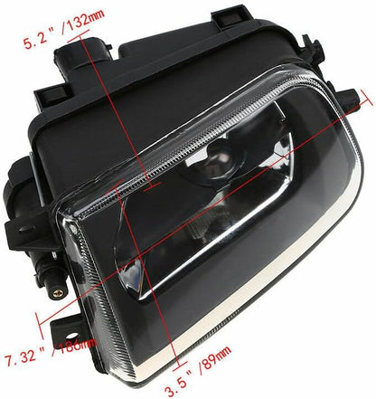 ya 10 9.16 zhengce For 1995-2000 e39 528i 540i Z3 Sedan 95-02 Fog Light Front Passenger RH Sid