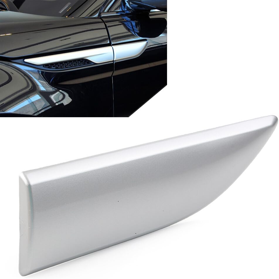 ya 4 8.14 Silver Left Fender Side Air Flow Vent for Land Rover for Range Rover Evoque 2012-19