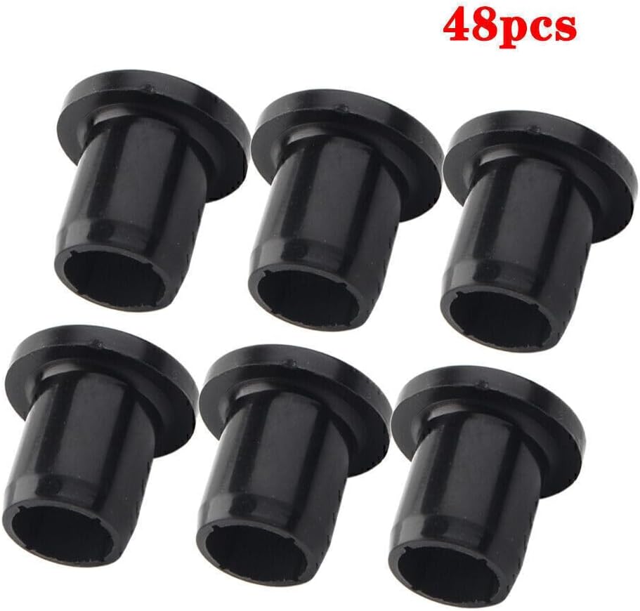 ya 4 8.10 48 Pack A-Arm Bushing Kit Fit for Polaris 5439874 5436832 RZR XP 900 Front & Rear