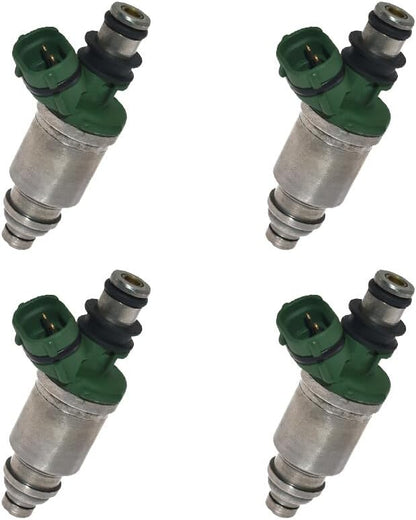 ya 10 9.16 baidi 4PCS Fuel Injectors 23250-74100 for Toyota Camry Celica for RAV4 MR2 1992-2000 2.2L
