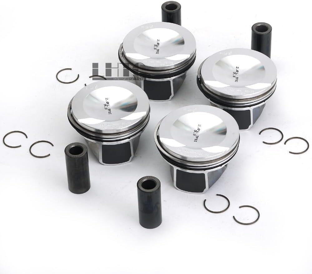 ya 4 8.24 baidi 4pcs Pistons Rings Set ¦µ23mm for Audi S3 8V TTS for Golf R MK7 2.0 TSI CJX DJH DNU
