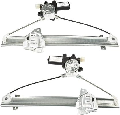 ya 12 10.8 baidi 2PCS Left+Right Rear Power Window Regulator Motor for Mitsubishi Montero 1992-00