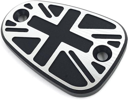 ya 6 8.14 CNC Oil Cup Brake Fluid Reservoir Caps Cover For T100 T120 Black Motorcycle