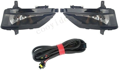 ya 2 8.15 Suitable for VW Jetta 2019, 2020, 2021 set front bumper LED fog light with bulb and wire