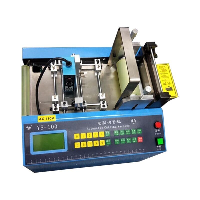 ya 16 10.20 baidi Automatic Cable PVC Pipe Cutter Auto Heat-Shrink Tube Cable Pipe Cutting Machine