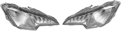 ya 10 9.16 zhengce 1Pair Clear lens Front driving fog lights lamps for Ford Ecosport 2018-2020