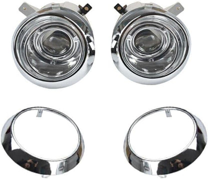 ya 2 8.15 Package front bumper fog lights+chrome cover suitable for modern Terracan 2.5 3.5 2001-2004
