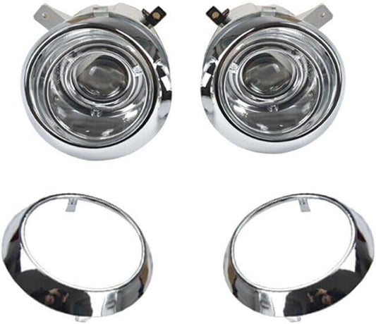 ya 2 8.15 Package front bumper fog lights+chrome cover suitable for modern Terracan 2.5 3.5 2001-2004