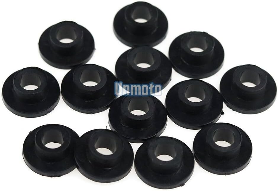 ya 23 10.7 baidi Black Fairing Bolt Kit body screws Clips for Kawasaki ZX6R 2005-2006