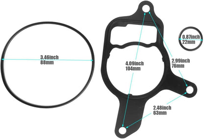 ya 11 9.14 baidifor VW Beetle Rabbit for Audi TT RS Vacuum Pump Rebuild Gasket Seal Kit 07K145100C