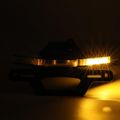 ya 13 9.15 baidi Fender Eliminator LED Signal License Plate Holder For CFMOTO 250SR 300SR 300SS