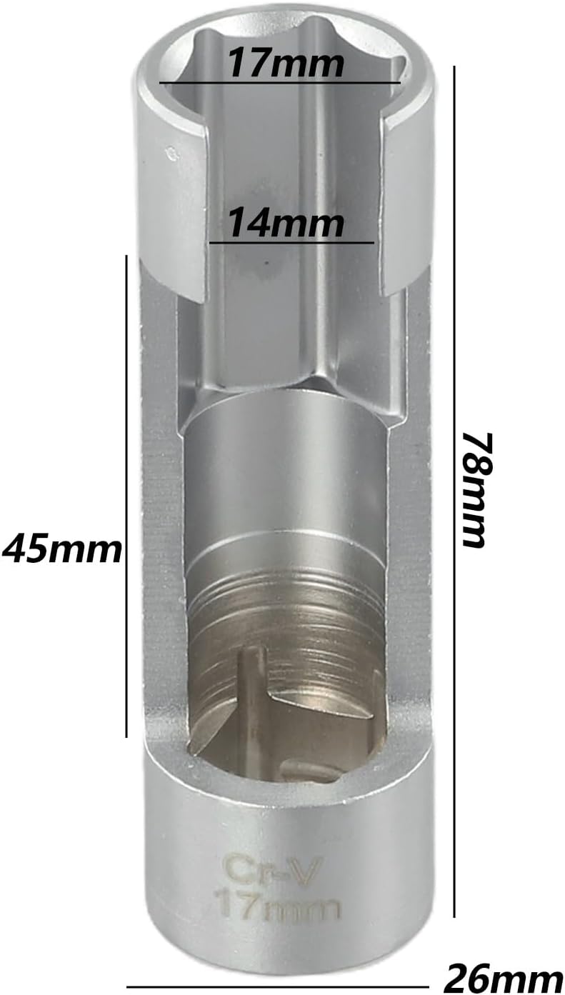 ya 14 9.20 baidi Made Of Hexagonal Opening Removal Sleeve Oxygen Sensor Wrench Fuel Injector-1