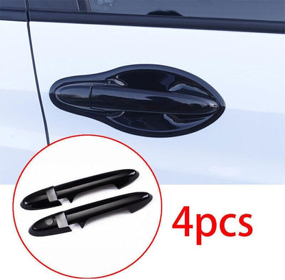 ya 5 8.10 Glossy Black Outer Side Door Handle Cover Trims for Honda HR-V Vezel 2016-2022
