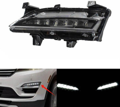 ya 9 10.24 LED Driver Side Front Bumper Fog Light for for Lincoln MKC 2015-2018 Left Side