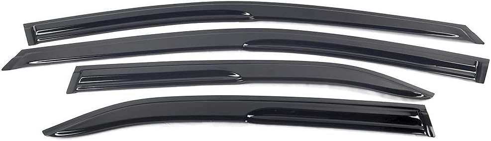 ya 6 8.24 baidi Tape-on Rain Guard Window Visor Vent Shade Deflector for 2018-2024 for Toyota for Camry