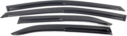ya 6 8.24 baidi Tape-on Rain Guard Window Visor Vent Shade Deflector for 2018-2024 for Toyota for Camry
