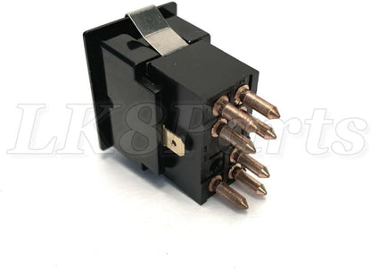 ya 5 8.24 baidi for Land Rover for Defender 90/110 Hazard Flasher Switch Part BR1289R YUF101490 New