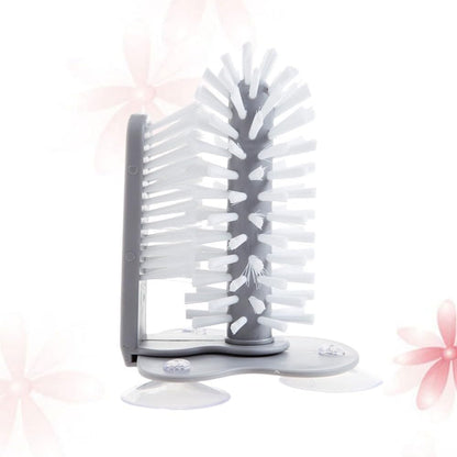 ya 26 10.21 baidi Double Sided Brush Tea Cup Baby Coffee Pot Cleaning Cleaner Lazy Wall-2