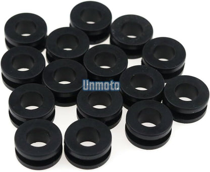 ya 23 10.7 baidi Black Fairing Bolt Kit body screws Clips for Yamaha YZF R6 2006-2007