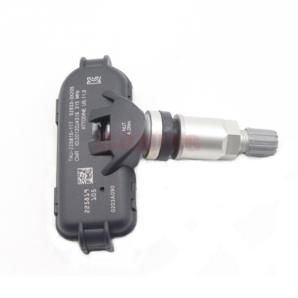 ya 4 8.8 52933-3X205 4pcs Tire Pressure Sensor TPMS for Kia Forte 2014-2018 315MHz