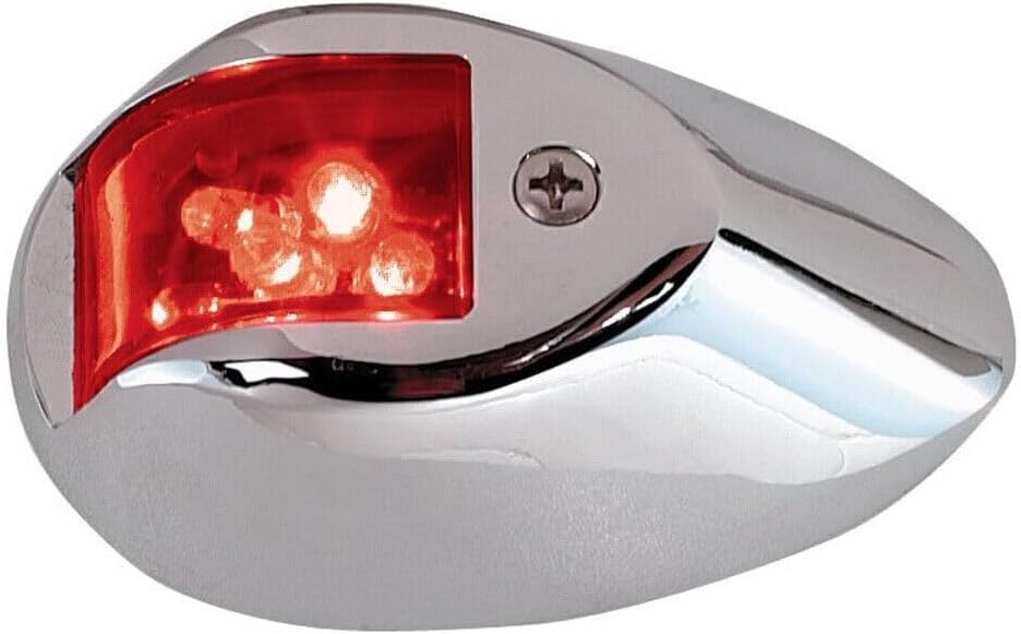 ya 4 8.24 baidi 1X Boat Navigation Side Light 12V LED Red Green Vertical Mount