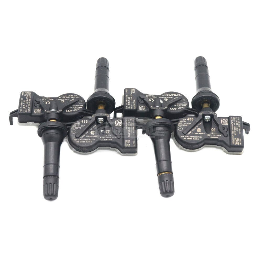 ya 4 8.8 4 tire Pressure sensors Suitable for 2016-2021 for Jeep Renegade for Fiat 500X-68313387AB