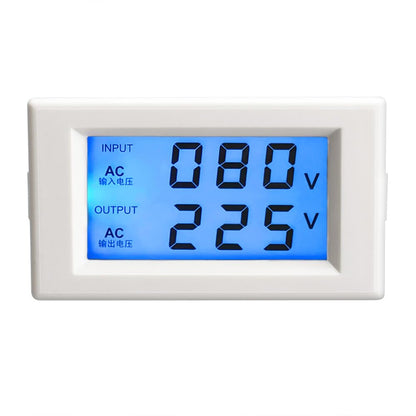 ya 16 10.20 baidi AC 80-500V LCD Dual Display Voltmeter Input and Output HD Panel