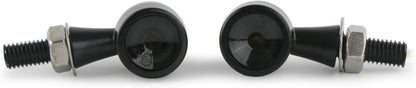 ya 4 8.14 Black Universal Motorcycle LED Bullet for Mini Turn Signal Brake Flasher Light 