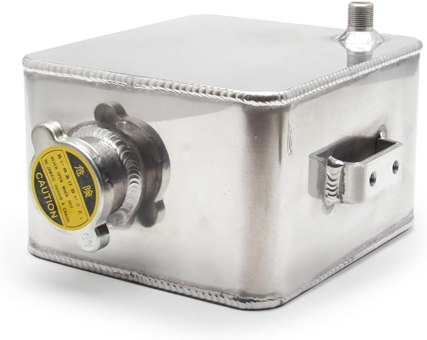 ya 10 9.16 baidi 2.5L GM Aluminum Water Coolant Radiator Overflow Recovery Tank Bottle
