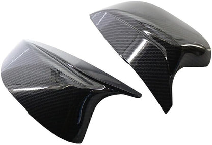 ya 11 9.14 baidiCarbon Fiber Rear View Mirror Cover Shell Fit 2014+ for Infiniti Q50 Q60 QX30 Q70