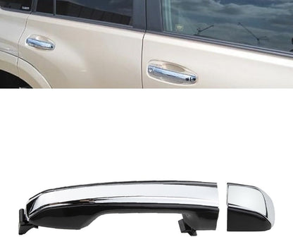 ya 10 9.16 baidi 1PC Rear Outer Door Left Right Handle +Cap for 2010-2017 for Lexus GX460 69210-60170