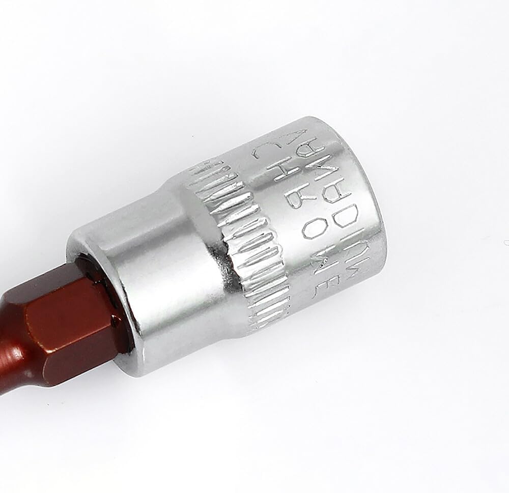 ya 14 9.20 baidi 3/8(9.5mm) Driver Hex/Pozi/Torx/Slotted Bits Allen Wrench Socket Set-1