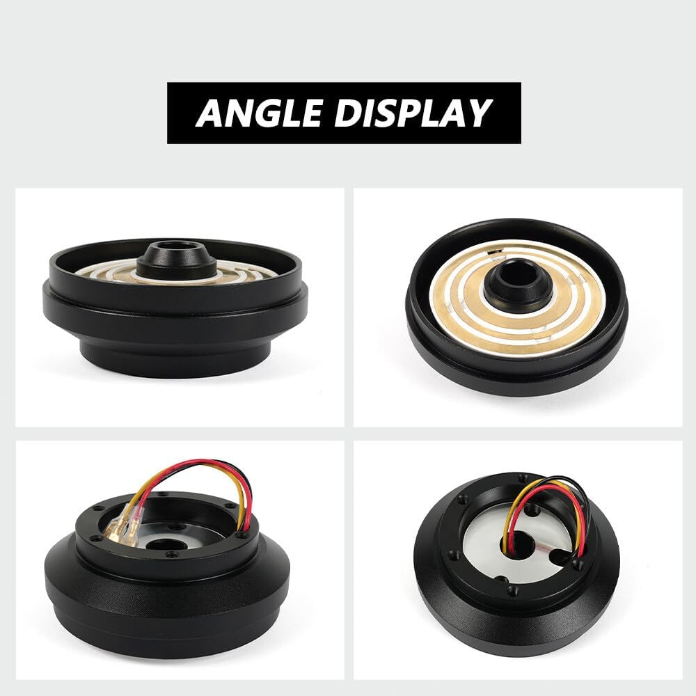 ya 5 8.24 baidi Steering Wheel Short Hub Adaptor Kit 6-Hole for 79-04 for Ford for Mustang 174H
