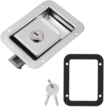 ya 4 8.14 Trailer Door Locks Keys Panel Lock Boat Latches Stainless Steel